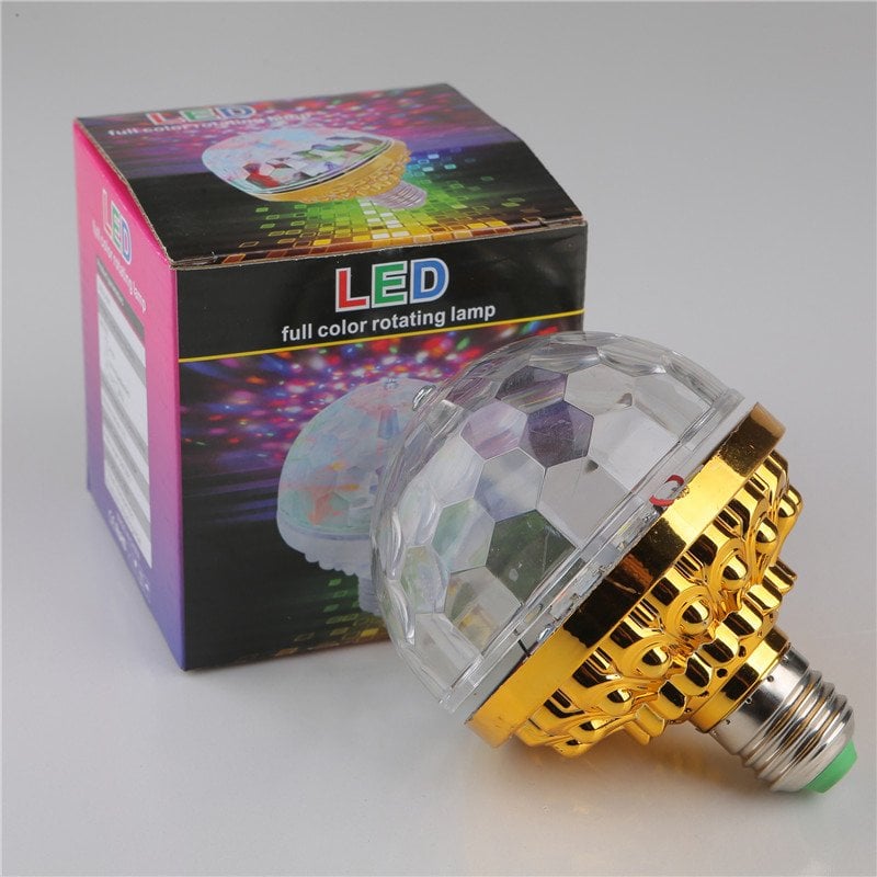 Bunte Rotierende Zauberball-Lampe für Ihre Feier