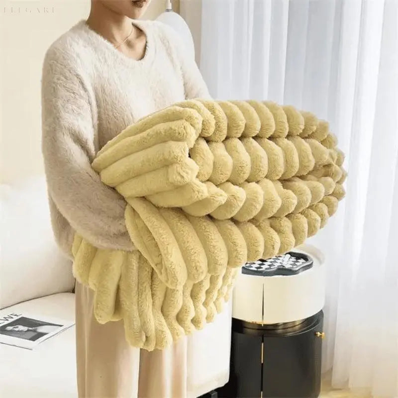 Luxuriöse Fleece-Decke für ultimativen Komfort