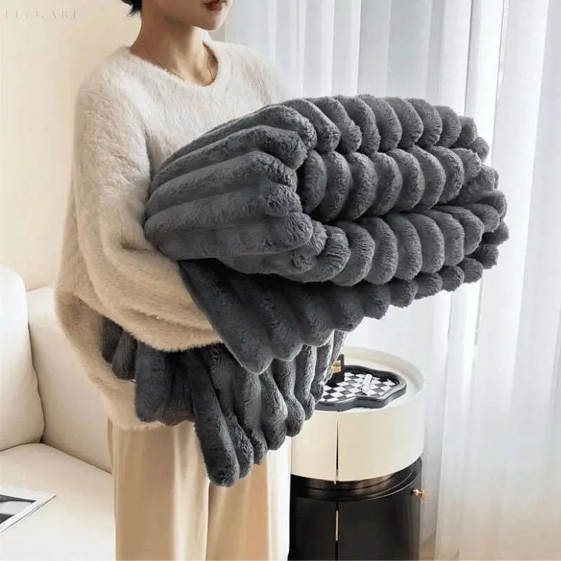 Luxuriöse Fleece-Decke für ultimativen Komfort