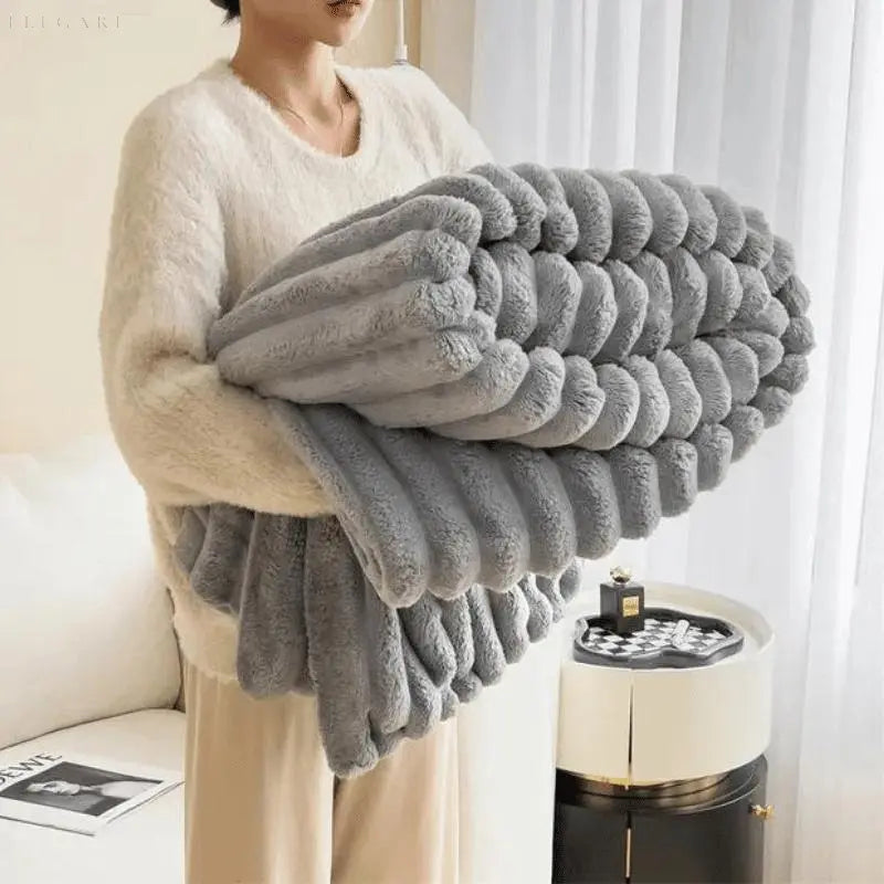 Luxuriöse Fleece-Decke für ultimativen Komfort