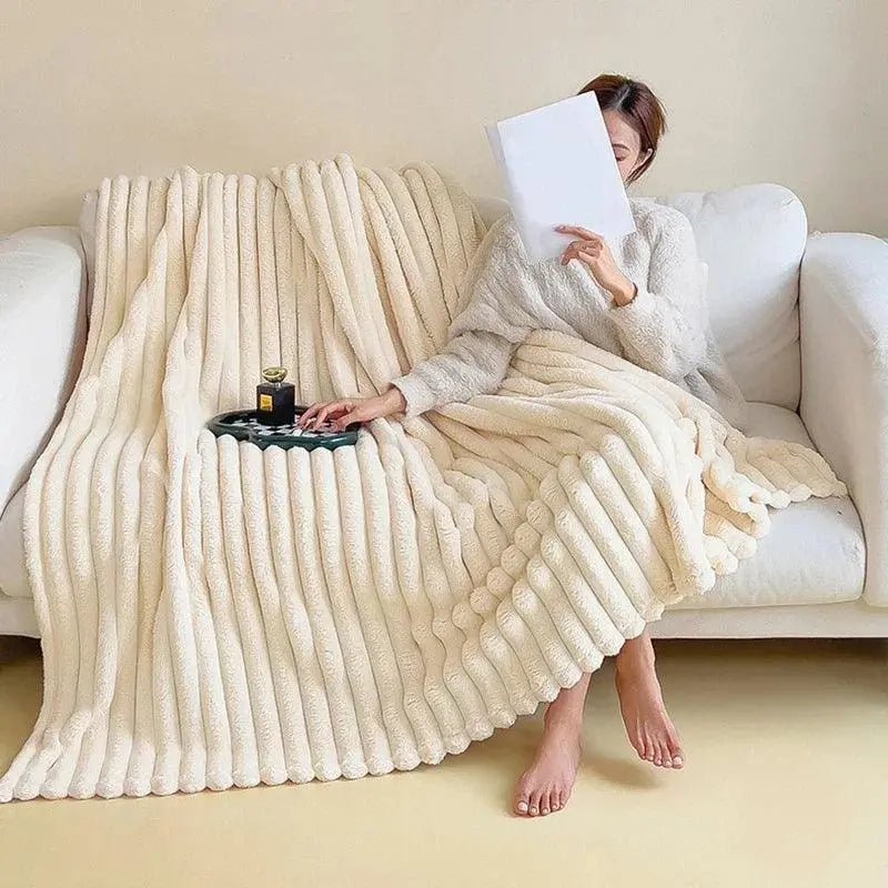 Luxuriöse Fleece-Decke für ultimativen Komfort