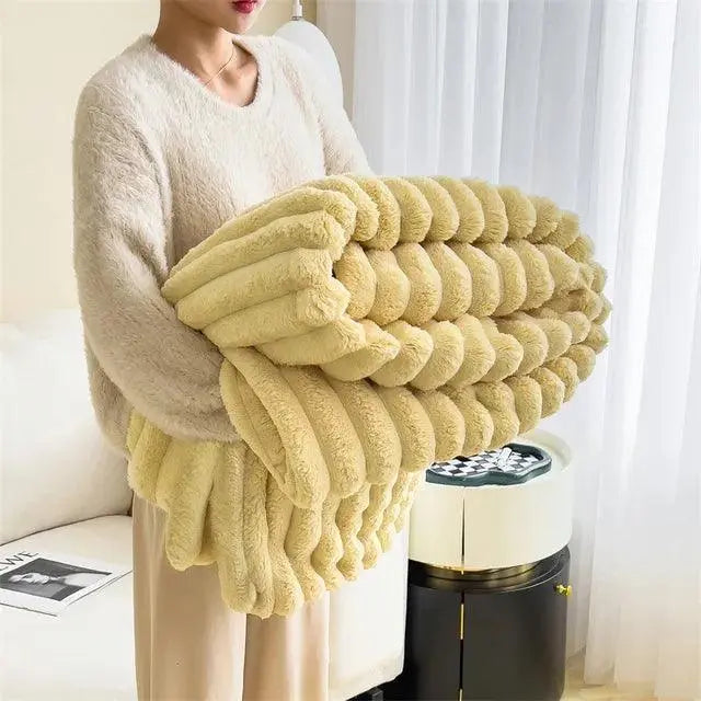 Luxuriöse Fleece-Decke für ultimativen Komfort