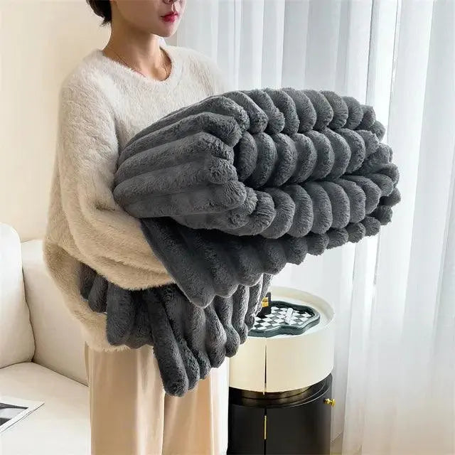 Luxuriöse Fleece-Decke für ultimativen Komfort