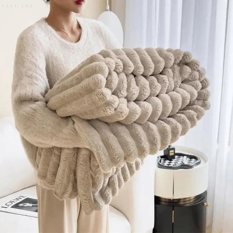 Luxuriöse Fleece-Decke für ultimativen Komfort