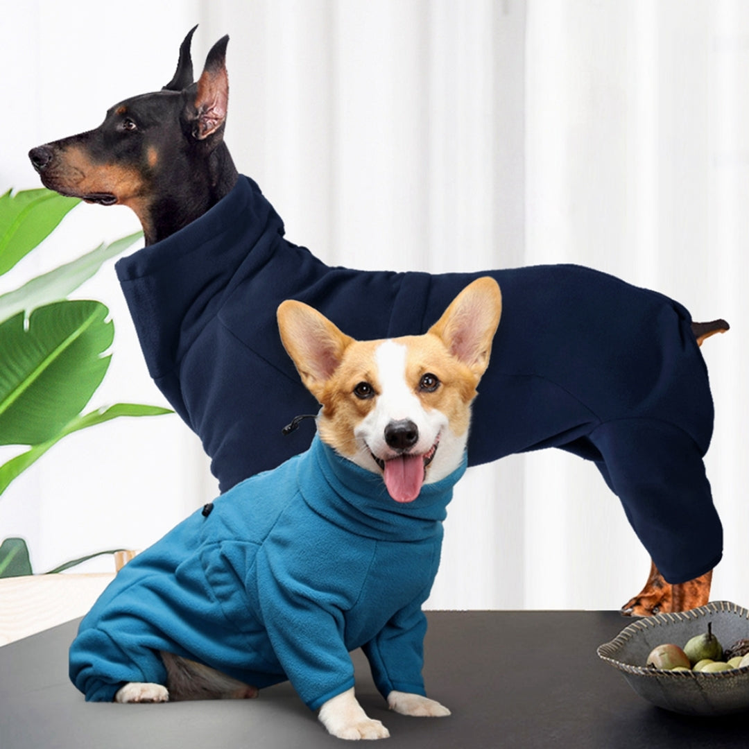 ComfyTail | Hundejumpsuit für kalte Tage und Gelenkprobleme