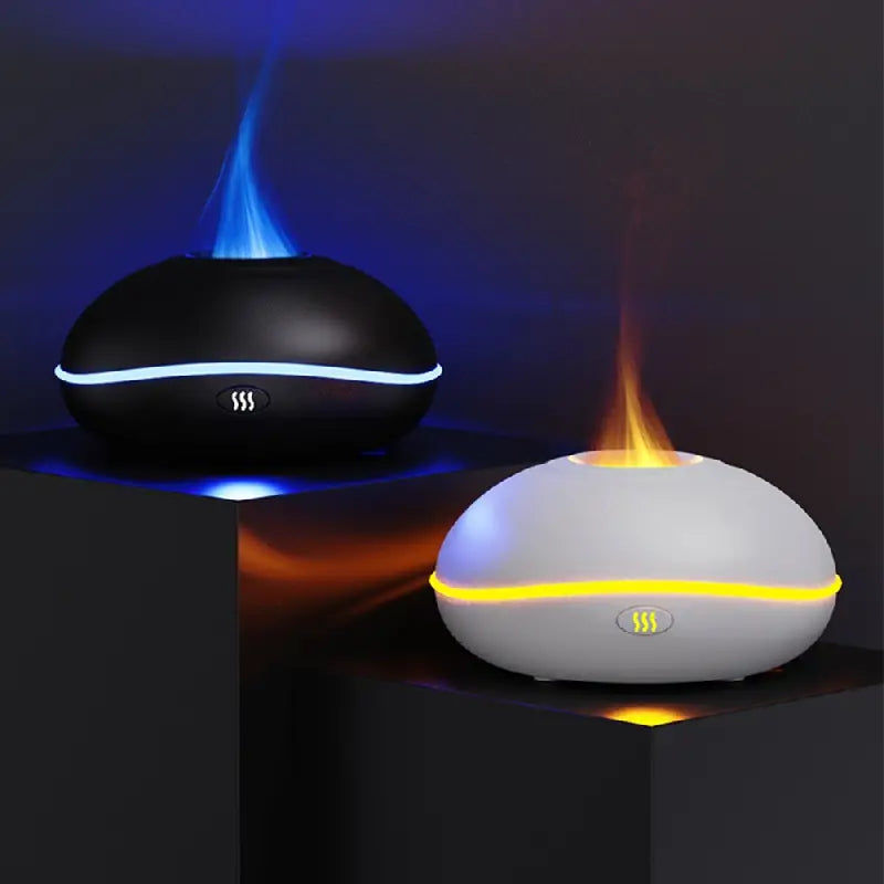 Kompakter USB-Luftbefeuchter mit Aromadiffusor und Lichteffekt