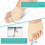 Toe correctors with gel cushioning for pain-free walking