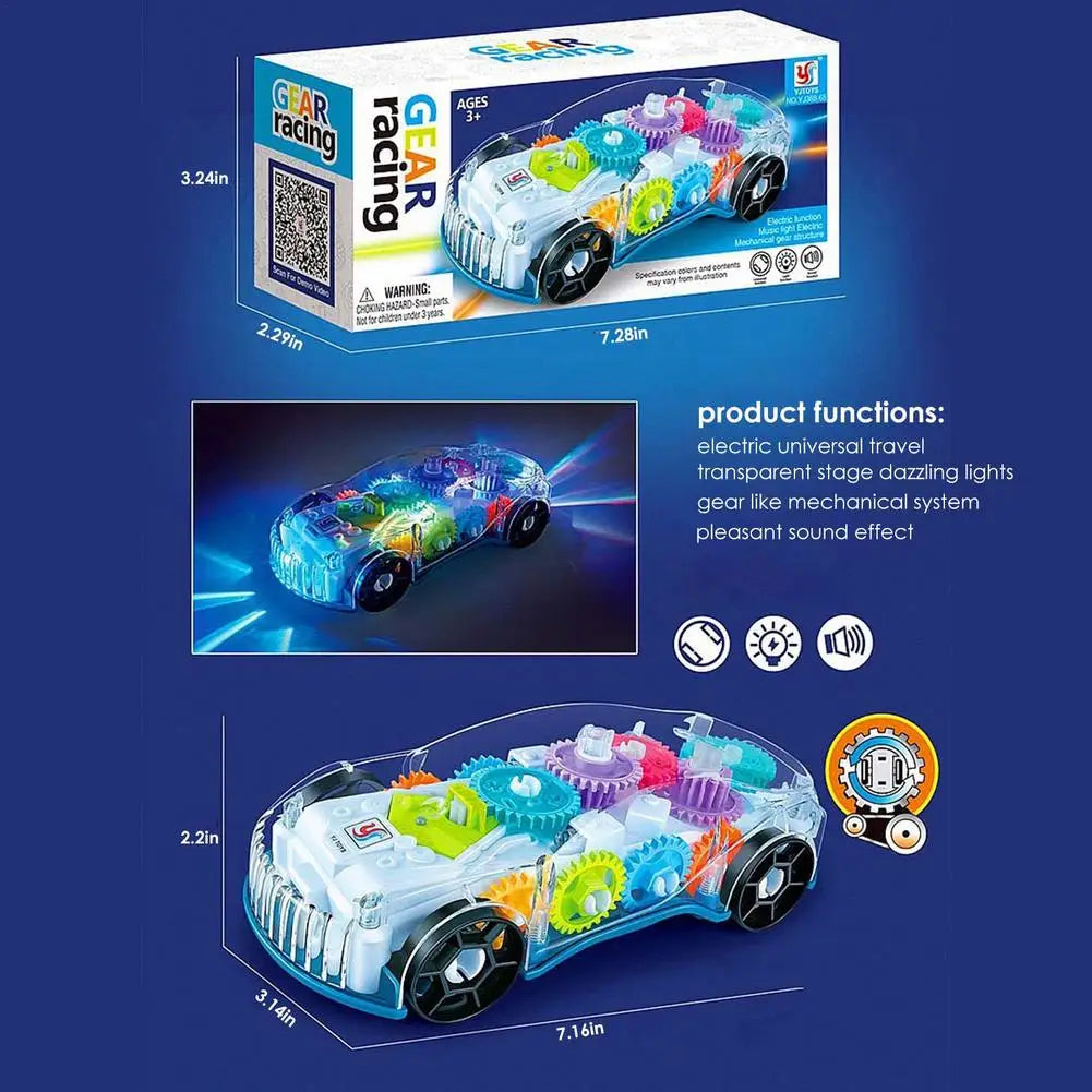 Concept Racing - Leuchtendes Rennauto für Kinder