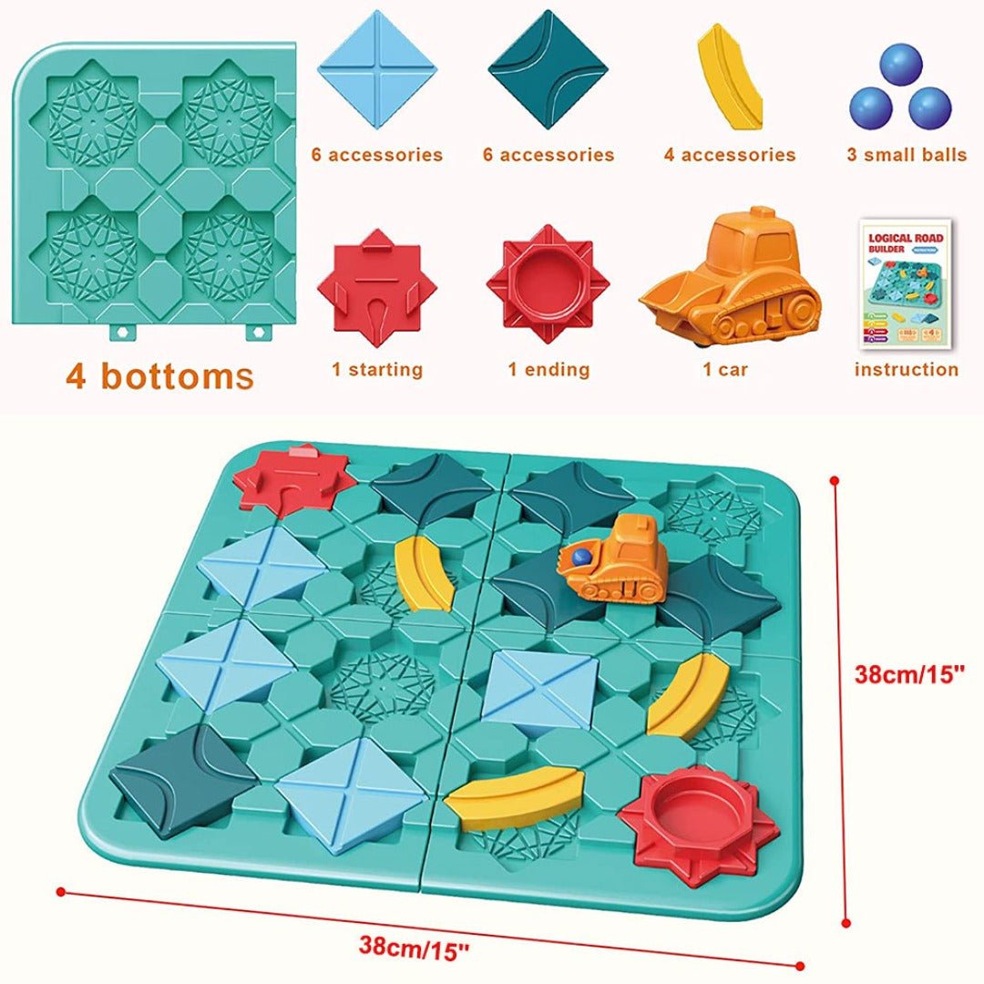 ConstructoPlay - Creative Road Construction Set for Children