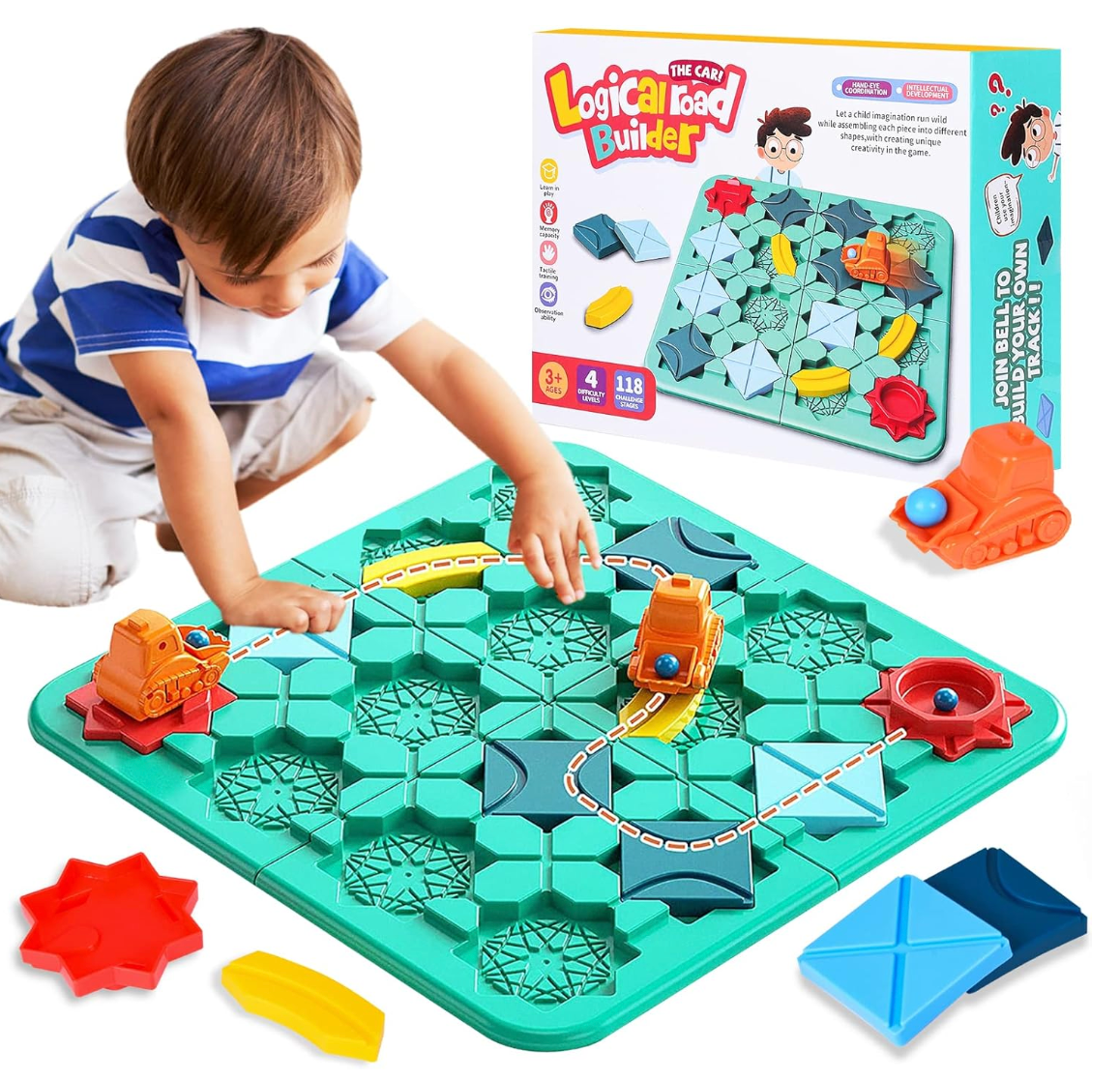 ConstructoPlay - Creative Road Construction Set for Children