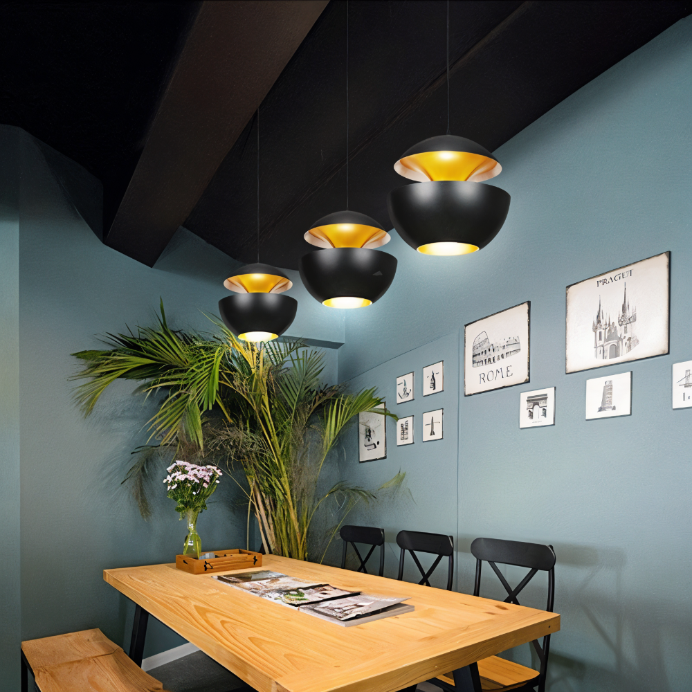 Elegante LED Pendelleuchte – Höhenverstellbare Küchenbeleuchtung