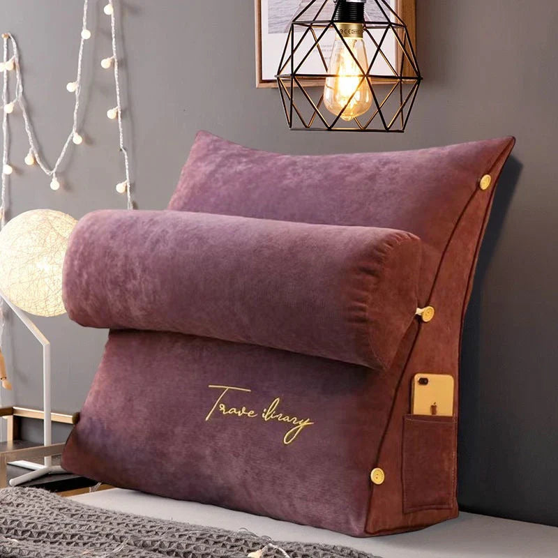 Relax Wedge Pillow for Back and Neck Support - Contoured Pillow