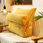 Relax Wedge Pillow for Back and Neck Support - Contoured Pillow