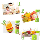 SmoothiePro Mobilmixer | Tragbarer Mixer mit 6 Edelstahlklingen