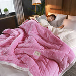 Wohlfühl-Fleece-Decke – Luxuriöse Winterdecke für Sofa und Bett