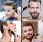 Cordless hair clipper for precise styling