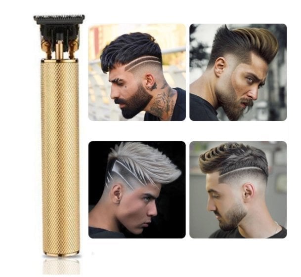 Cordless hair clipper for precise styling