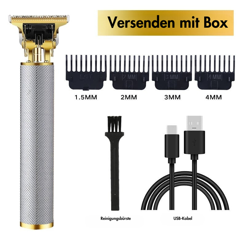 Cordless hair clipper for precise styling
