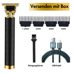 Cordless hair clipper for precise styling
