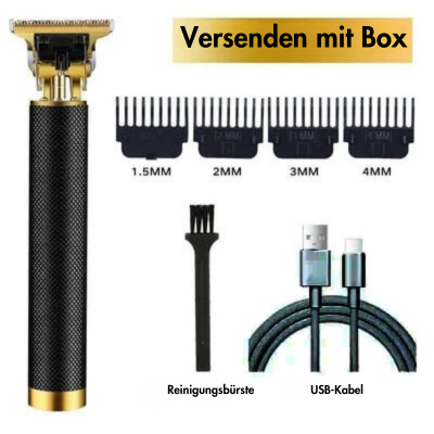 Cordless hair clipper for precise styling