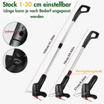 Kabelloser Rasentrimmer für müheloses Schneiden