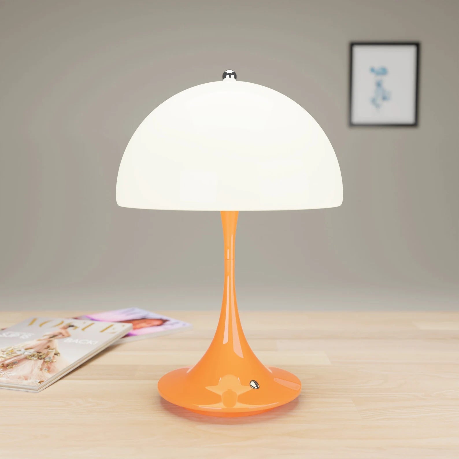 Kabellose LED Tischlampe mit Touch-Steuerung – Elegantes Design