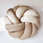 Knotted Cotton Pillow - Coziness for Your Home