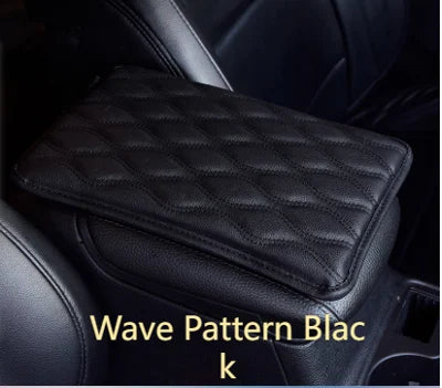 Komfortable Armlehnenauflage aus Baumwolle und Leder für Autos