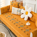 Boho Style Stretch Sofa Cover – Protects and Renews the Look