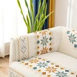 Boho Style Stretch Sofa Cover – Protects and Renews the Look
