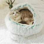 Gemütliches Zuhause - Katzen- und Hundebett | Warm, Weich und Sicher