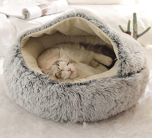 Gemütliches Zuhause - Katzen- und Hundebett | Warm, Weich und Sicher