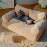 Gemütliches Haustierbett - Sofa für Hunde und Katzen
