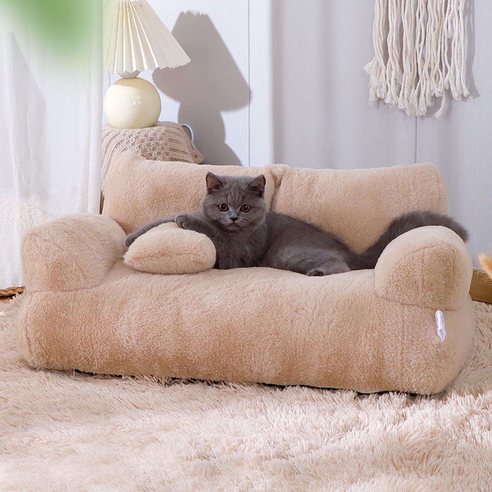 Gemütliches Haustierbett - Sofa für Hunde und Katzen