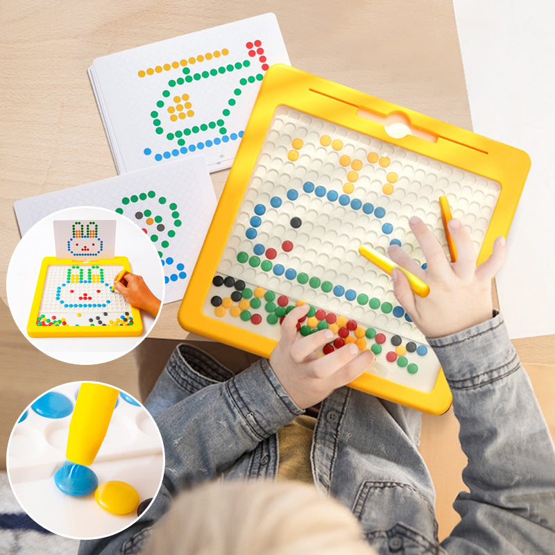 Kreatives Zeichentablett für Kinder - Magnetische Spielzeugwelt