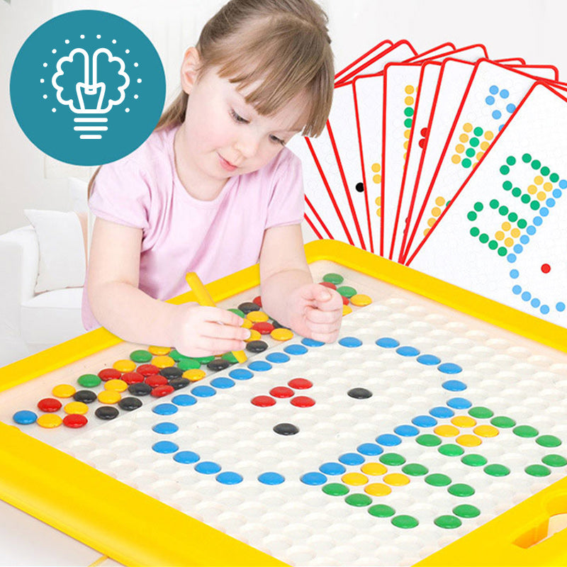 Kreatives Zeichentablett für Kinder - Magnetische Spielzeugwelt