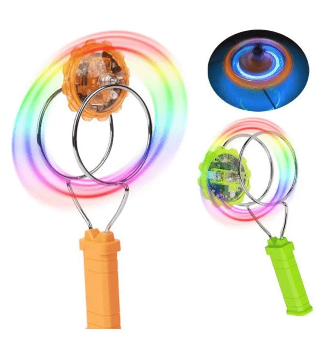 Magischer LED Fidget Spinner mit faszinierenden Lichteffekten