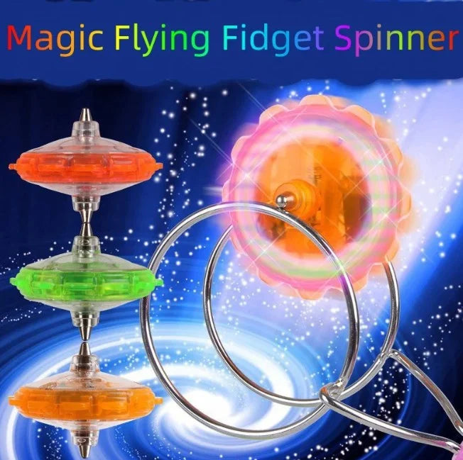 Magischer LED Fidget Spinner mit faszinierenden Lichteffekten