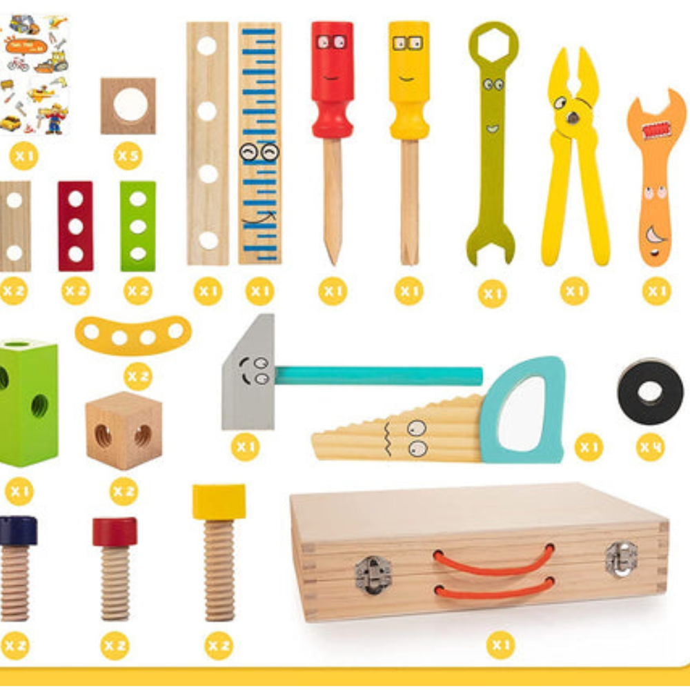 Creative Tool Kit - Construction Toy for Little Craftsmen