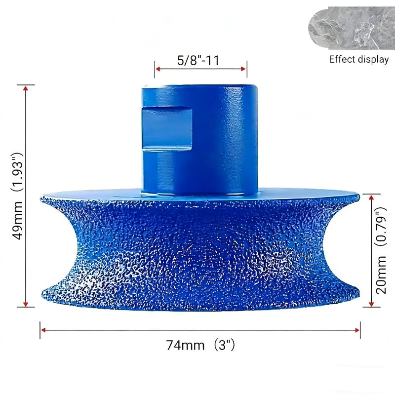 Diamond-coated grinding wheel – Perfect edge processing