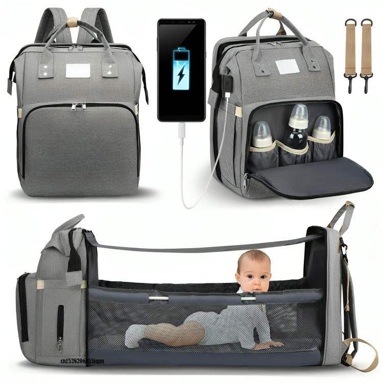 SmartTravel Bag™ | Everything your baby needs – including a travel cot!