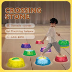 Stepping and Balancing Stones - Glowing Balance Stepping Stones for Children