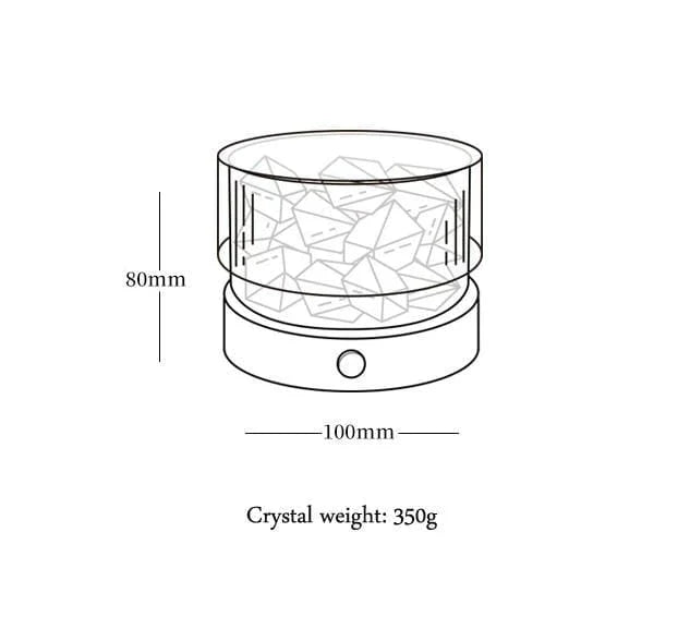 Crystal Stone Aroma Diffuser for Essential Oils