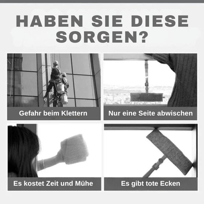 Kristallklar - Magnetischer Fensterreiniger