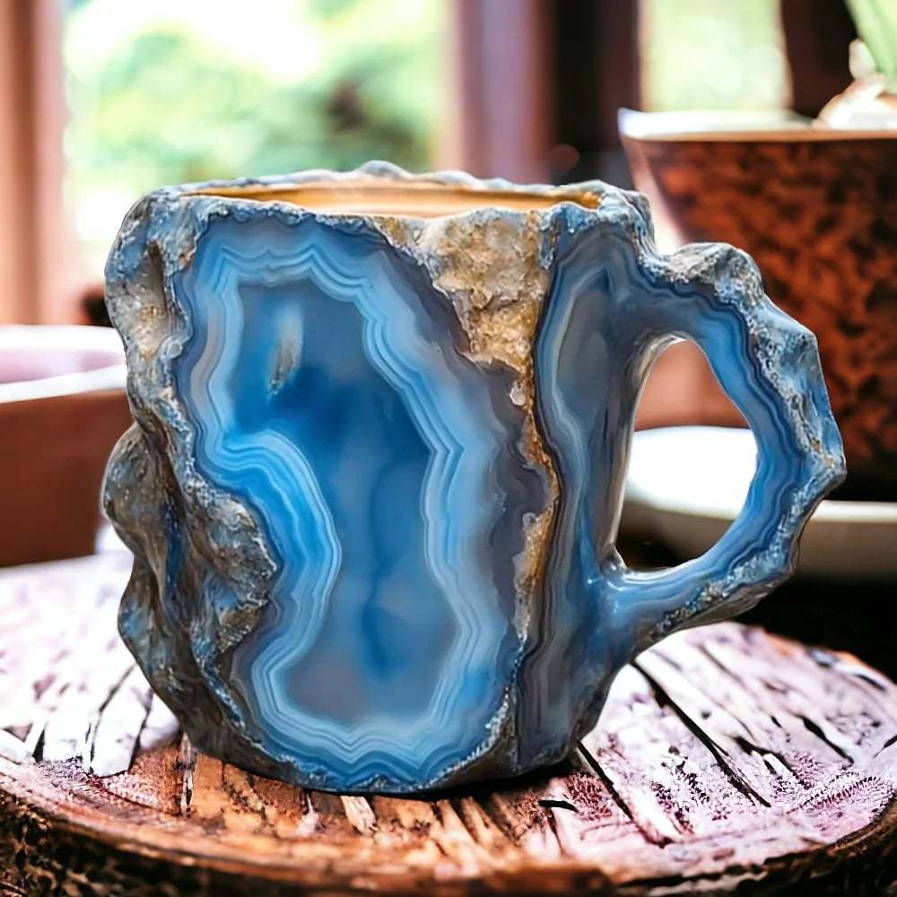 Kristallbecher – Elegante Tassen aus Naturmineralien