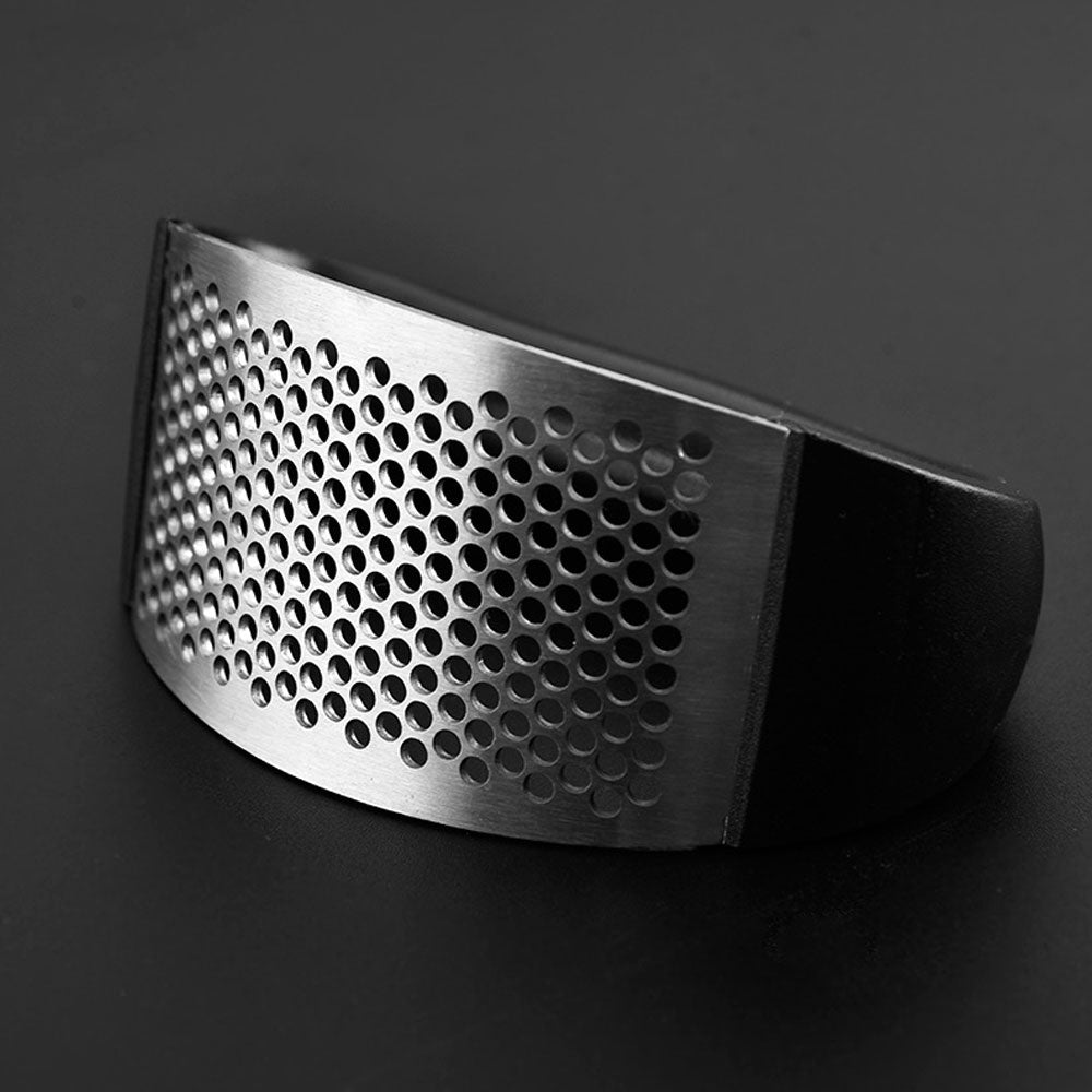 Arc-Shaped Stainless Steel Garlic Press | Your Essential Kitchen Tool