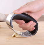Arc-Shaped Stainless Steel Garlic Press | Your Essential Kitchen Tool