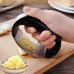 Arc-Shaped Stainless Steel Garlic Press | Your Essential Kitchen Tool