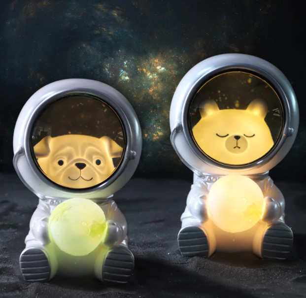 Beautiful Astronaut LED Light