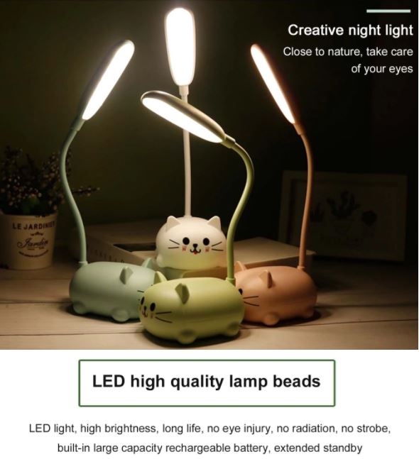 Cute cat lamp for relaxed nights